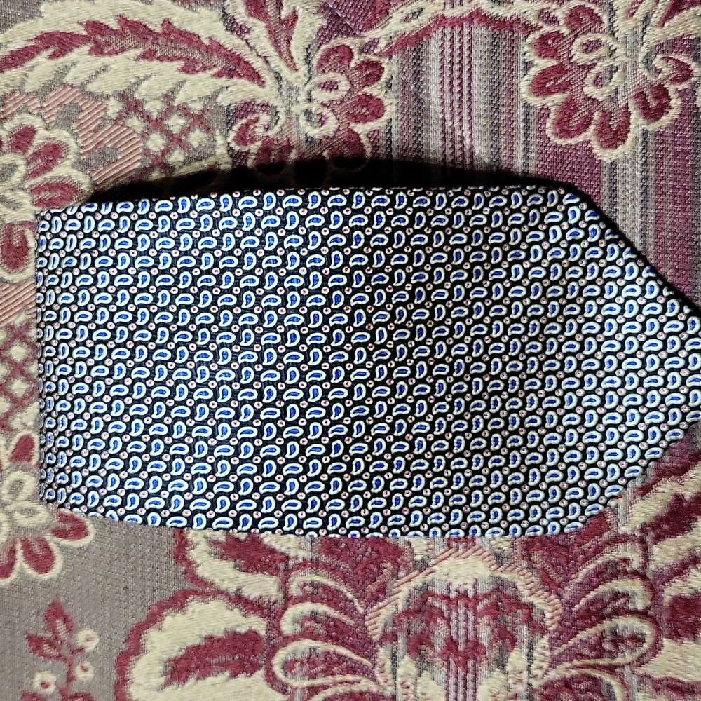 Polo by Ralph Lauren men's tie, 56", blue and gold